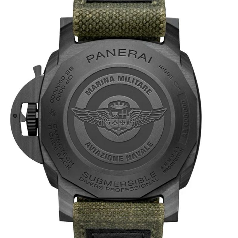 PANERAI SUBMERSIBLE MARINA MILITARE CARBOTECH&trade; パネライ サブマーシブル マリーナ ミリターレ カーボテック&trade; PAM01698