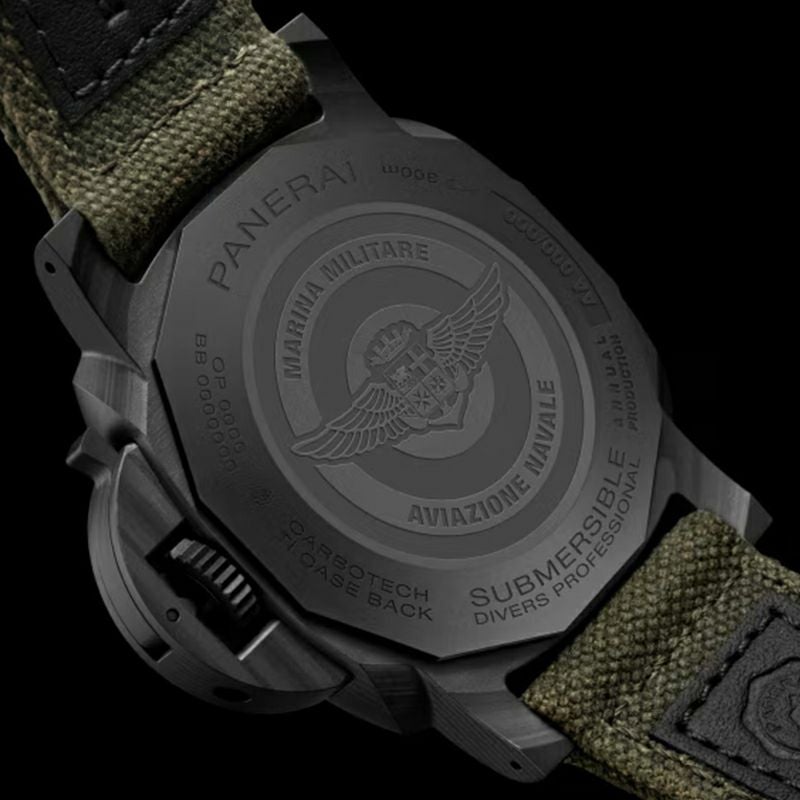PANERAI SUBMERSIBLE MARINA MILITARE CARBOTECH&trade; パネライ サブマーシブル マリーナ ミリターレ カーボテック&trade; PAM01698