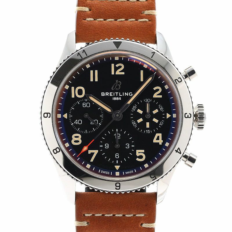 中古】BREITLING CLASSIC AVI CHRONOGRAPH 42 P-51 MUSTANG