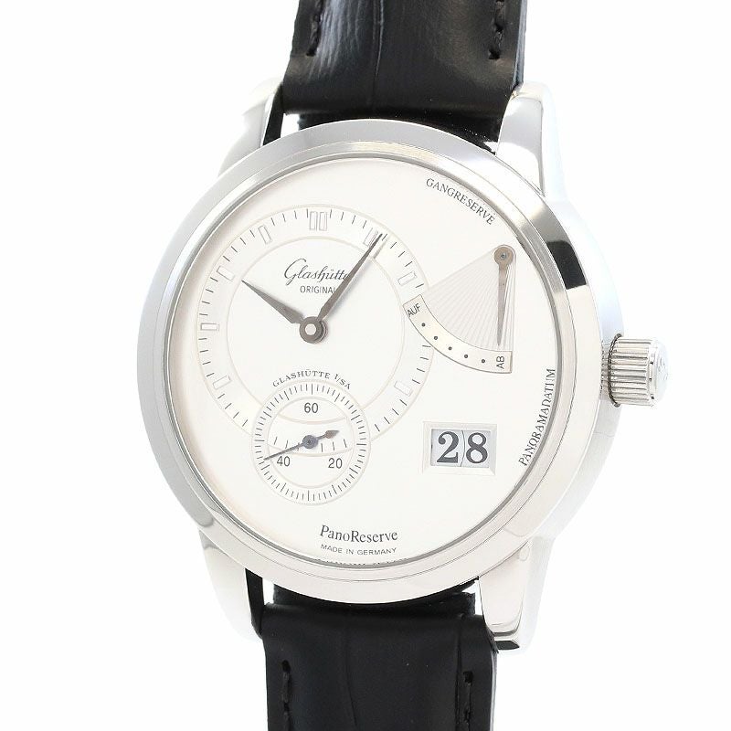 中古】GLASHUTTE ORIGINAL PANO RESERVE グラスヒュッテ・オリジナル