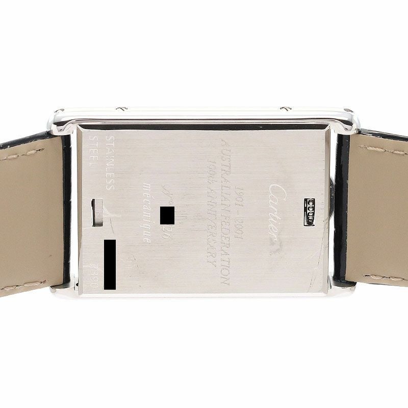 【中古】CARTIER TANK BASCULANTE LARGE MODEL AUSTRALIAN FEDERATION 100TH ANNIVERSARY EDITION カルティエ タンク バスキュラント LM オーストラリア連邦100周年記念限定 W1016955