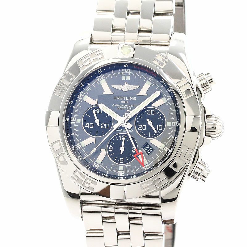 【中古】BREITLING CHRONOMAT GMT ブライトリング クロノマット GMT AB041012/F556/383A