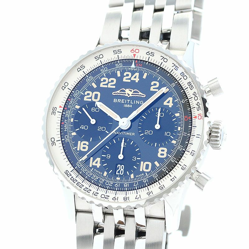【中古】BREITLING NAVITIMER B02 CHRONOGRAPH 41 COSMONAUTE ブライトリング ナビタイマー B02 クロノグラフ 41 コスモノート PB02301A1B1A1