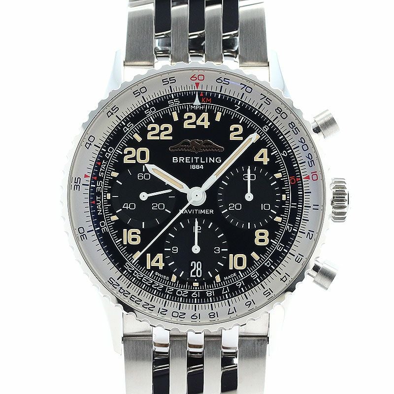 【中古】BREITLING NAVITIMER B02 CHRONOGRAPH 41 COSMONAUTE ブライトリング ナビタイマー B02 クロノグラフ 41 コスモノート PB02301A1B1A1