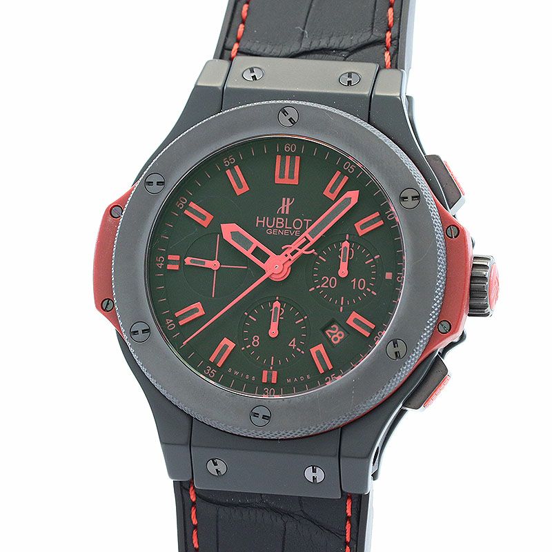 中古】HUBLOT BIG BANG ALL BLACK RED ウブロ ビッグバン オール