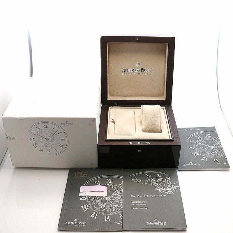 【中古】AUDEMARS PIGUET MILLENARY CHRONOGRAPH AUTOMATIC オーデマ・ピゲ ミレネリー クロノグラフ オートマティック 26011ST.OO.D078CR.01