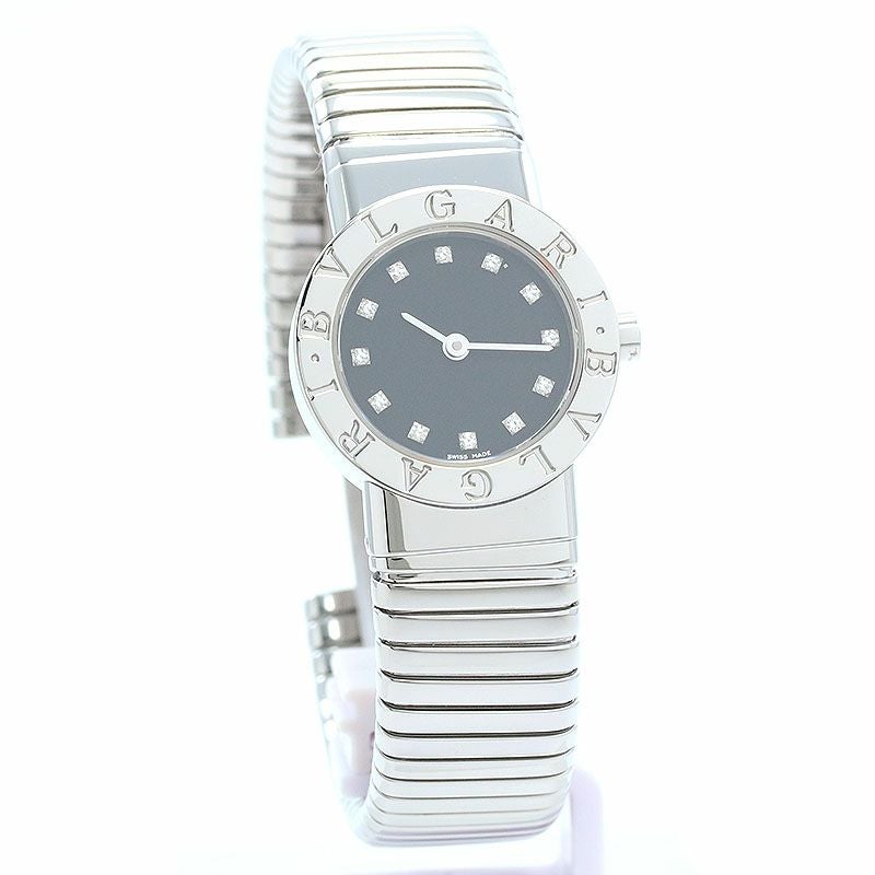 【中古】BVLGARI BVLGARI BVLGARI TUBOGAS BRACELET SIZE M ブルガリ ブルガリ・ブルガリ トゥボガス Mサイズブレスレット BB232TS (BB 23 2TS)