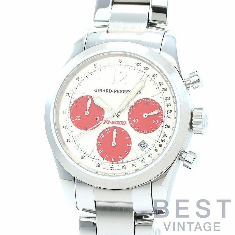【中古】GIRARD-PERREGAUX FERRARI F1-2000 CHRONOGRAPH LIMITED 2000 F1 WORLD CHAMPION ジラール・ペルゴ フェラーリ F1-2000 クロノグラフ リミテッド 49560.1.11.1749