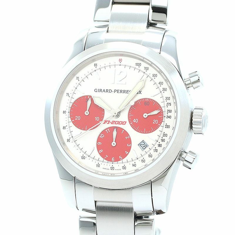【中古】GIRARD-PERREGAUX FERRARI F1-2000 CHRONOGRAPH LIMITED 2000 F1 WORLD CHAMPION ジラール・ペルゴ フェラーリ F1-2000 クロノグラフ リミテッド 49560.1.11.1749