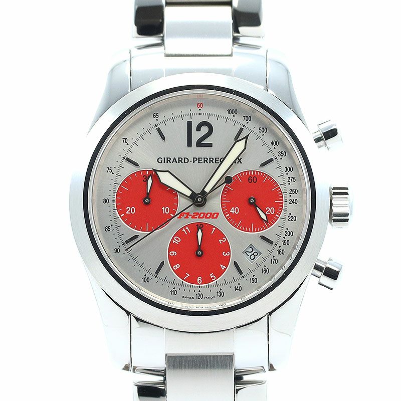 【中古】GIRARD-PERREGAUX FERRARI F1-2000 CHRONOGRAPH LIMITED 2000 F1 WORLD CHAMPION ジラール・ペルゴ フェラーリ F1-2000 クロノグラフ リミテッド 49560.1.11.1749
