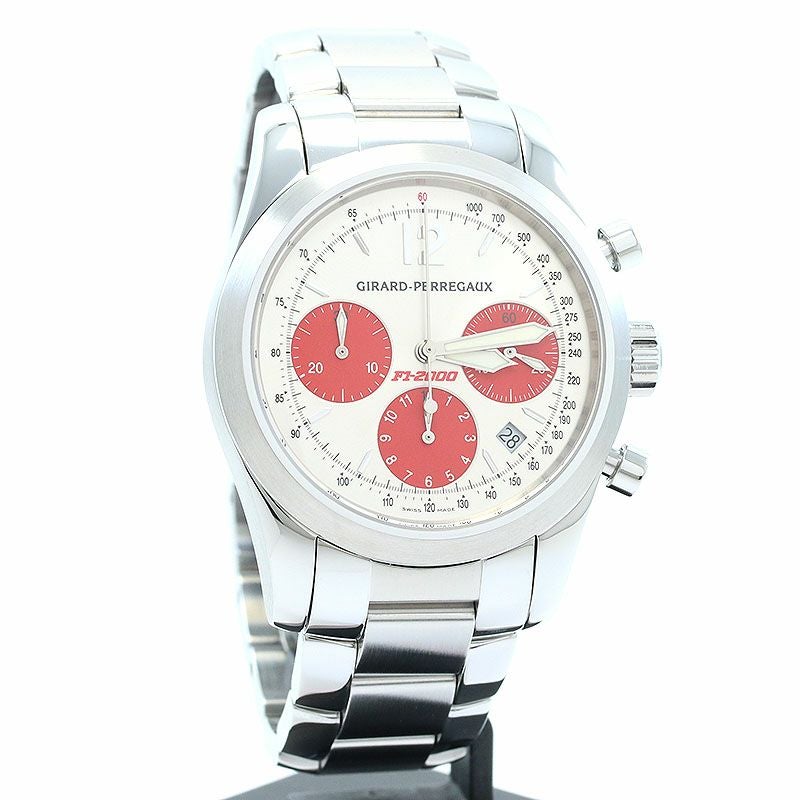 【中古】GIRARD-PERREGAUX FERRARI F1-2000 CHRONOGRAPH LIMITED 2000 F1 WORLD CHAMPION ジラール・ペルゴ フェラーリ F1-2000 クロノグラフ リミテッド 49560.1.11.1749