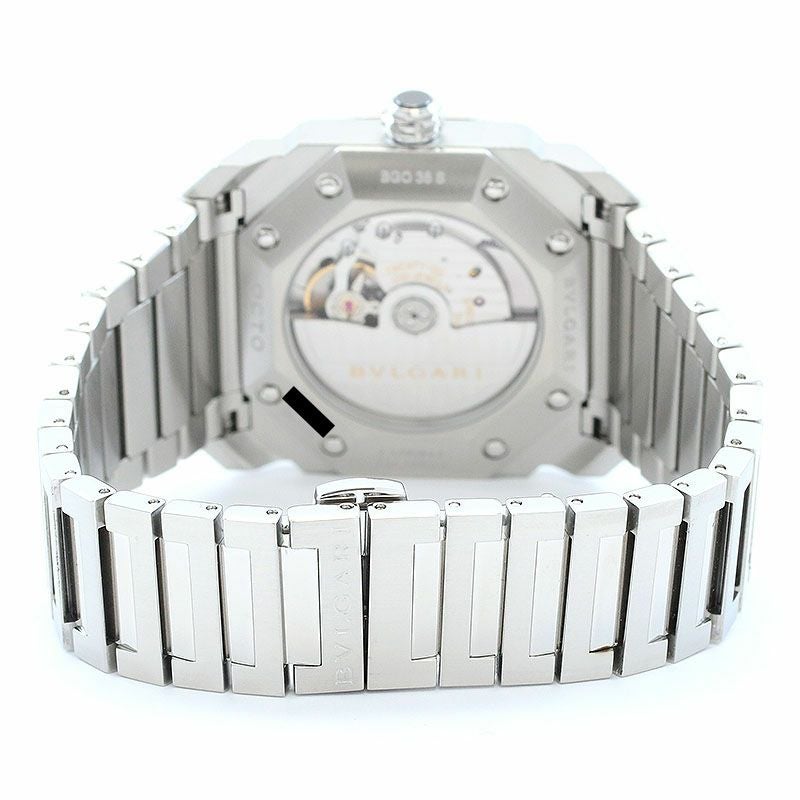 【中古】BVLGARI OCTO SOLOTEMPO 38MM ブルガリ オクト ソロテンポ 38MM 102104 (BG038BSSD)
