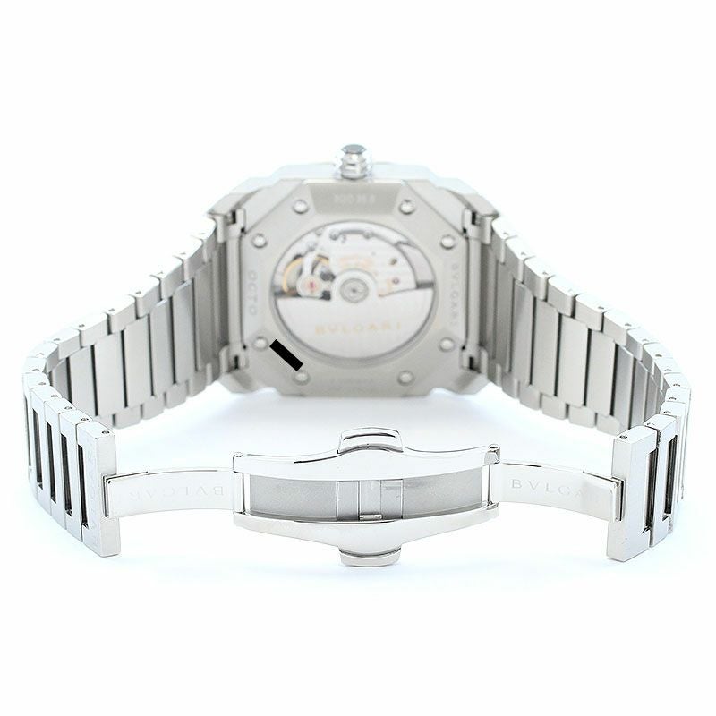 【中古】BVLGARI OCTO SOLOTEMPO 38MM ブルガリ オクト ソロテンポ 38MM 102104 (BG038BSSD)