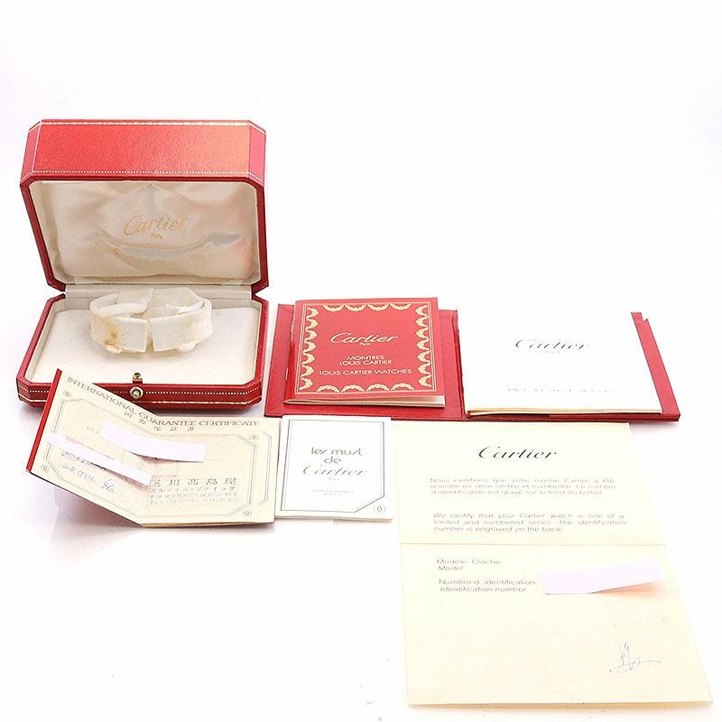 中古】CARTIER LOUIS CARTIER CLOCHE MEDIUM MODEL カルティエ ルイ