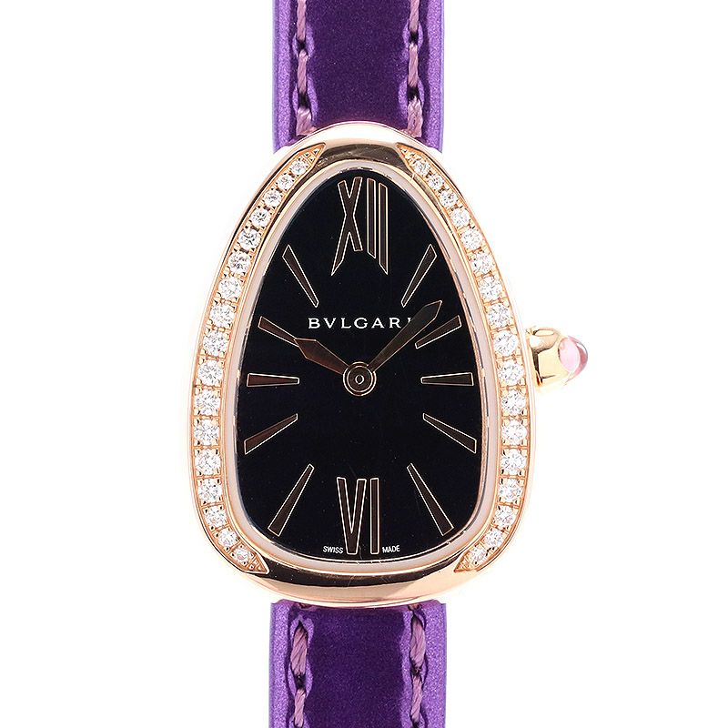 【中古】BVLGARI SERPENTI WATCH ブルガリ セルペンティ ウォッチ 102969 (SPP27BGLD/4T)