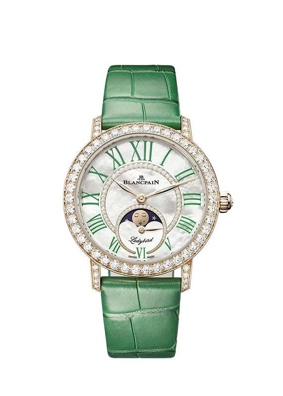 BLANCPAIN LADYBIRD COLORS PHASES DE LUNE ブランパン レディバード カラーズ ムーンフェイズ  3662B-2954-55A