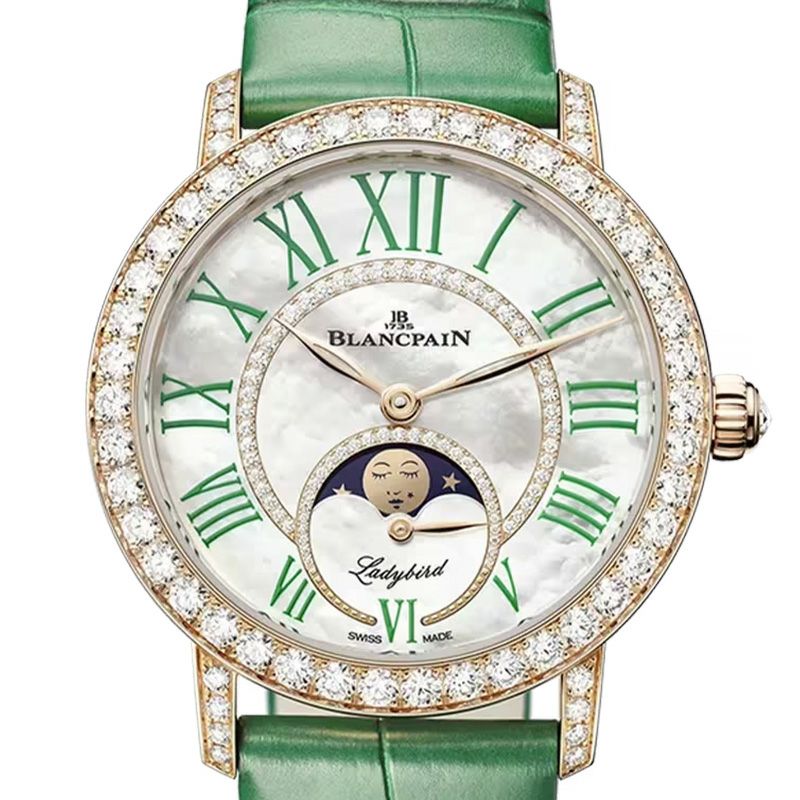 BLANCPAIN LADYBIRD COLORS PHASES DE LUNE ブランパン レディバード カラーズ ムーンフェイズ  3662B-2954-55A