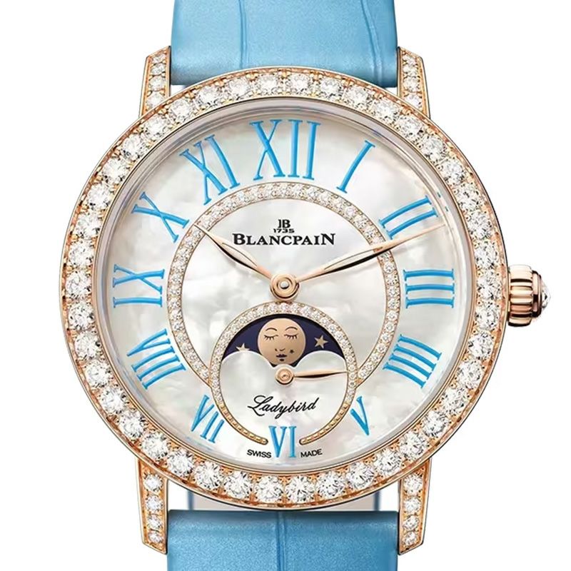 BLANCPAIN LADYBIRD COLORS PHASES DE LUNE ブランパン レディバード カラーズ ムーンフェイズ  3662D-2954-55A