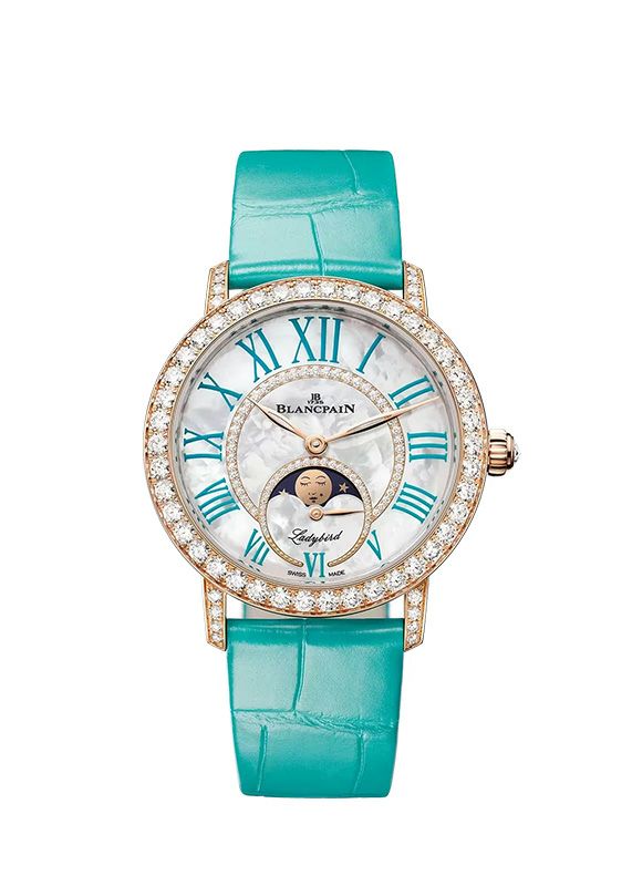 BLANCPAIN LADYBIRD COLORS PHASES DE LUNE ブランパン レディバード カラーズ ムーンフェイズ  3662A-2954-55A