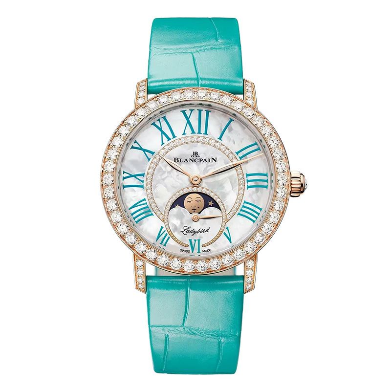 BLANCPAIN LADYBIRD COLORS PHASES DE LUNE ブランパン レディバード カラーズ ムーンフェイズ  3662A-2954-55A