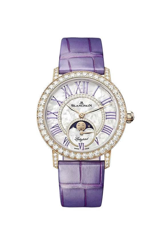BLANCPAIN LADYBIRD COLORS PHASES DE LUNE ブランパン レディバード カラーズ ムーンフェイズ  3662E-2954-55A