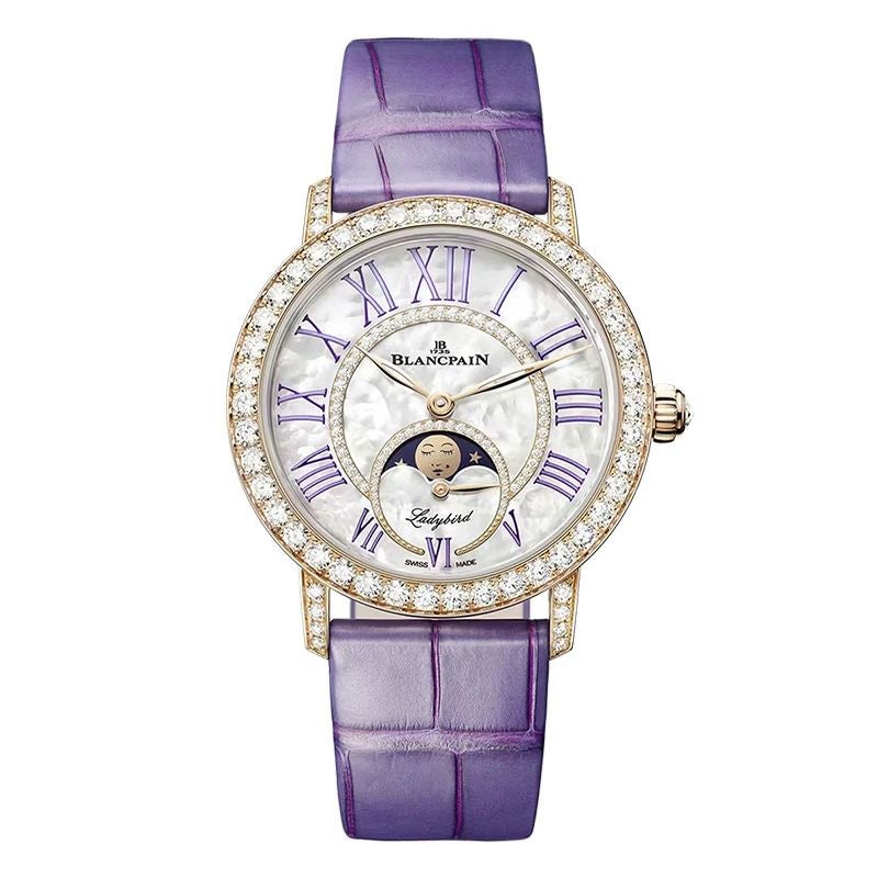 BLANCPAIN LADYBIRD COLORS PHASES DE LUNE ブランパン レディバード カラーズ ムーンフェイズ  3662E-2954-55A