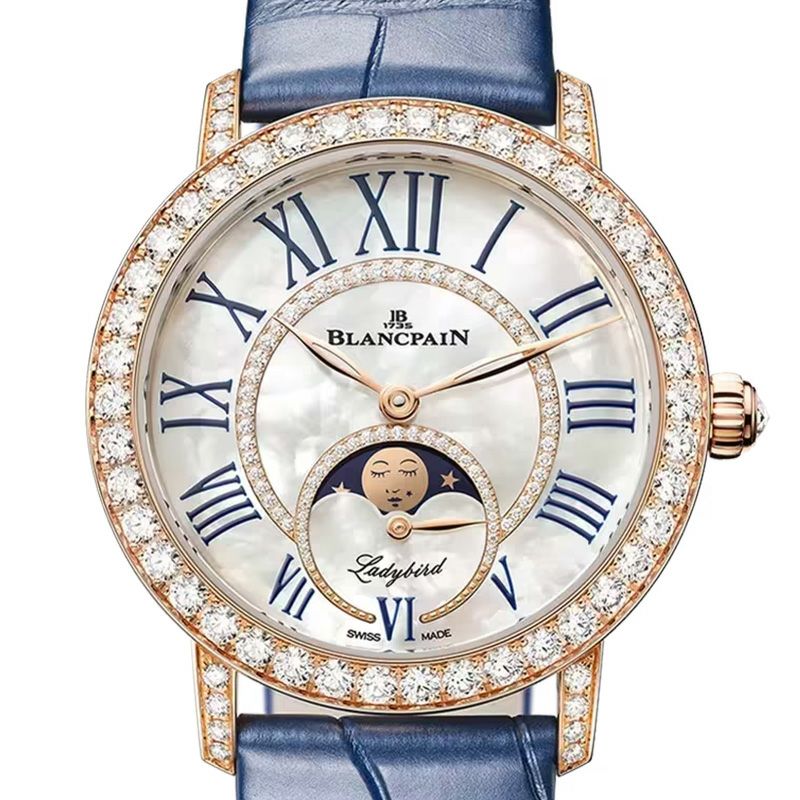 BLANCPAIN LADYBIRD COLORS PHASES DE LUNE ブランパン レディバード カラーズ ムーンフェイズ  3662-2954-55A