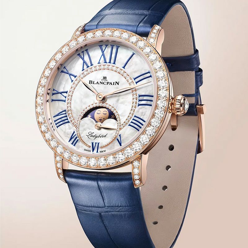 BLANCPAIN LADYBIRD COLORS PHASES DE LUNE ブランパン レディバード カラーズ ムーンフェイズ  3662-2954-55A