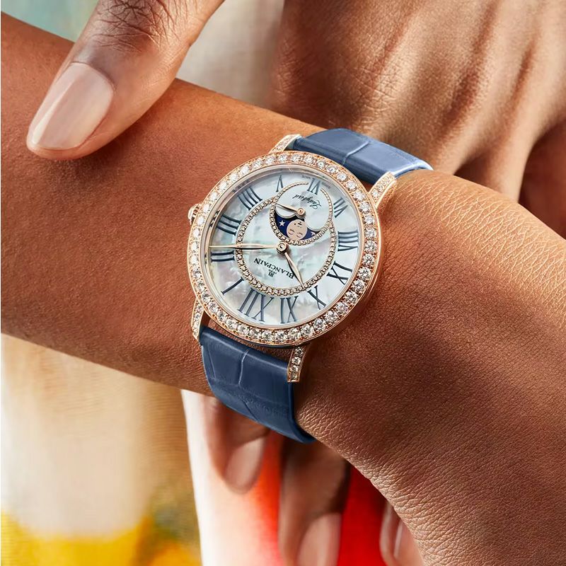 BLANCPAIN LADYBIRD COLORS PHASES DE LUNE ブランパン レディバード カラーズ ムーンフェイズ  3662-2954-55A