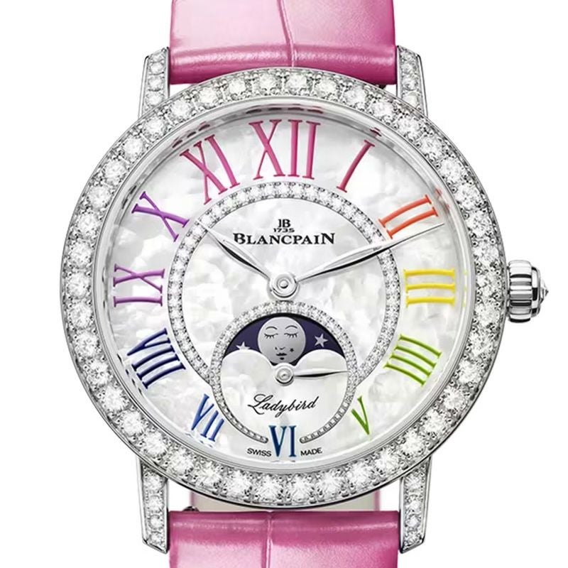 BLANCPAIN LADYBIRD COLORS PHASES DE LUNE ブランパン レディバード カラーズ ムーンフェイズ  3662B-1954-95A