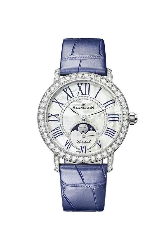BLANCPAIN LADYBIRD COLORS PHASES DE LUNE ブランパン レディバード カラーズ ムーンフェイズ  3662-1954-55A