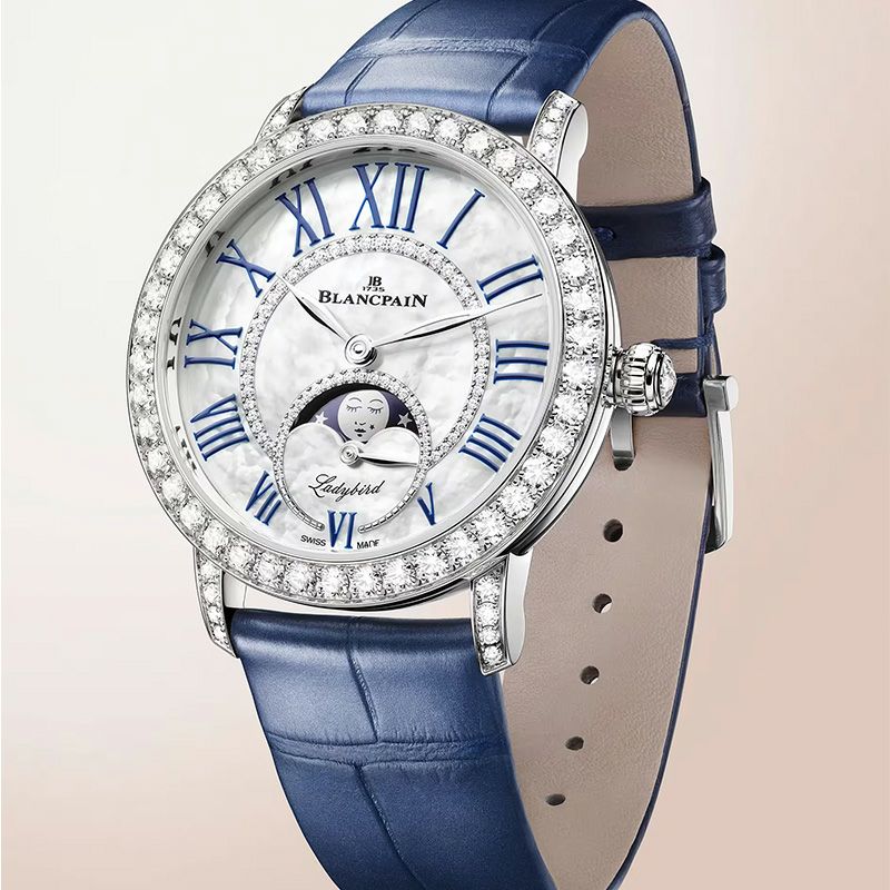 BLANCPAIN LADYBIRD COLORS PHASES DE LUNE ブランパン レディバード カラーズ ムーンフェイズ  3662-1954-55A
