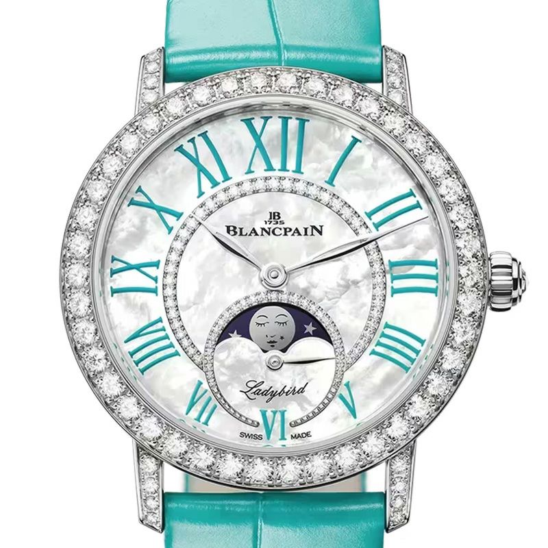 BLANCPAIN LADYBIRD COLORS PHASES DE LUNE ブランパン レディバード カラーズ ムーンフェイズ 3662A-1954-55A