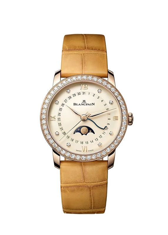 BLANCPAIN VILLERET QUANTIEME PHASES DE LUNE ブランパン ヴィルレ デイト ムーンフェイズ  6126N-2987-55B