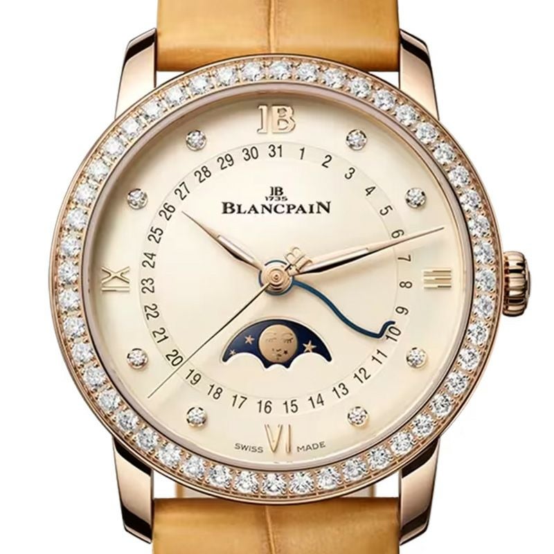 BLANCPAIN VILLERET QUANTIEME PHASES DE LUNE ブランパン ヴィルレ デイト ムーンフェイズ  6126N-2987-55B
