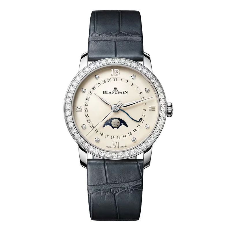 BLANCPAIN VILLERET QUANTIEME PHASES DE LUNE ブランパン ヴィルレ デイト ムーンフェイズ  6126N-4687-55B