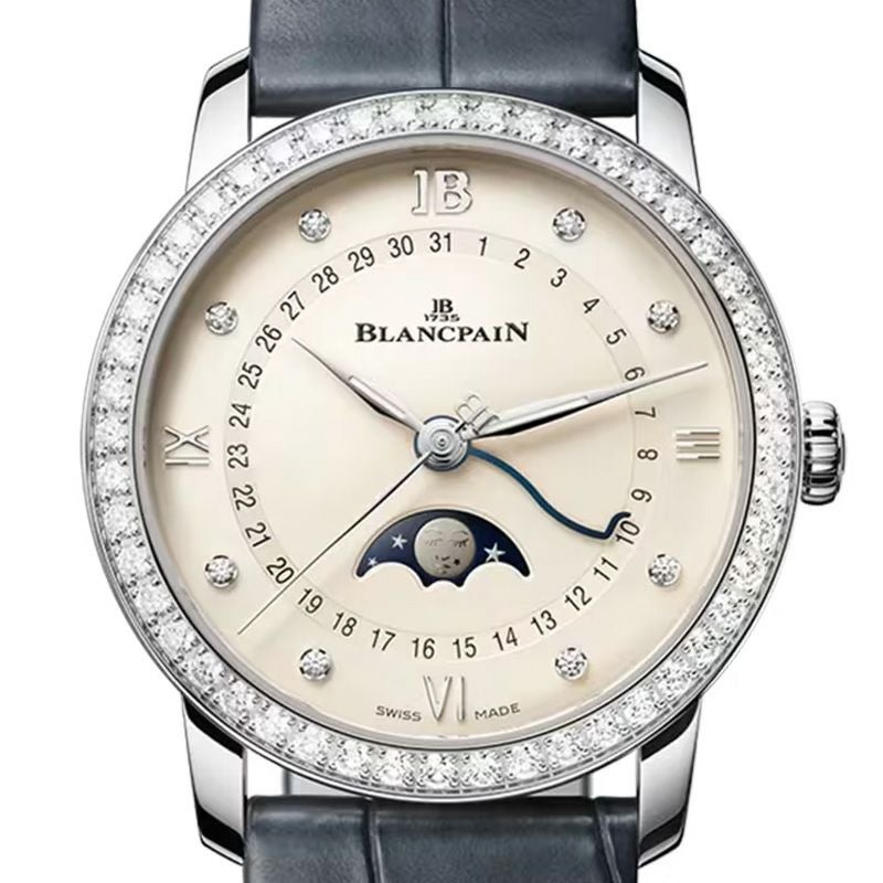 BLANCPAIN VILLERET QUANTIEME PHASES DE LUNE ブランパン ヴィルレ デイト ムーンフェイズ  6126N-4687-55B