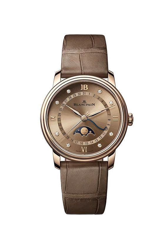 BLANCPAIN VILLERET QUANTIEME PHASES DE LUNE ブランパン ヴィルレ デイト ムーンフェイズ  6126N-3646-55B