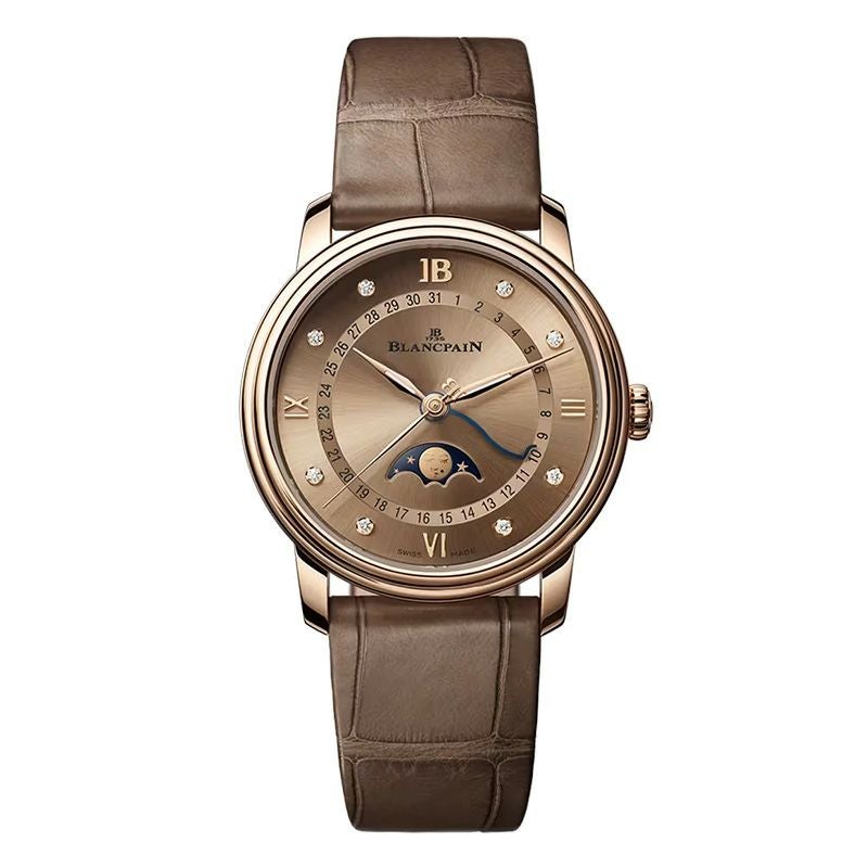 BLANCPAIN VILLERET QUANTIEME PHASES DE LUNE ブランパン ヴィルレ デイト ムーンフェイズ  6126N-3646-55B