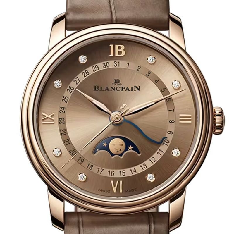 BLANCPAIN VILLERET QUANTIEME PHASES DE LUNE ブランパン ヴィルレ デイト ムーンフェイズ  6126N-3646-55B