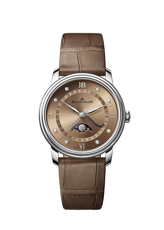 BLANCPAIN VILLERET QUANTIEME PHASES DE LUNE ブランパン ヴィルレ デイト ムーンフェイズ  6126N-1146-55B