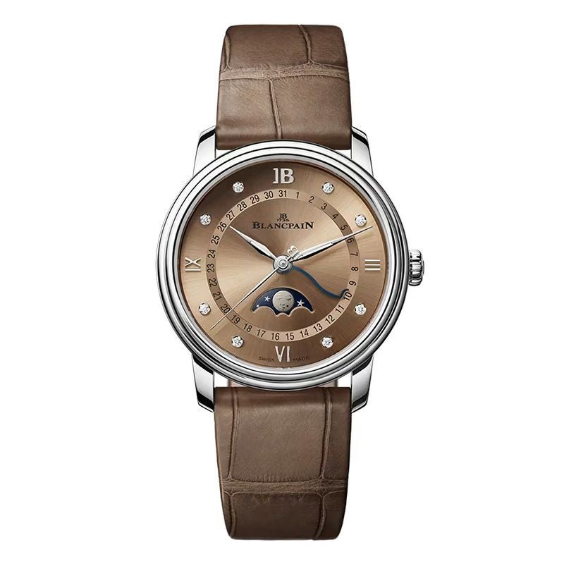BLANCPAIN VILLERET QUANTIEME PHASES DE LUNE ブランパン ヴィルレ デイト ムーンフェイズ  6126N-1146-55B