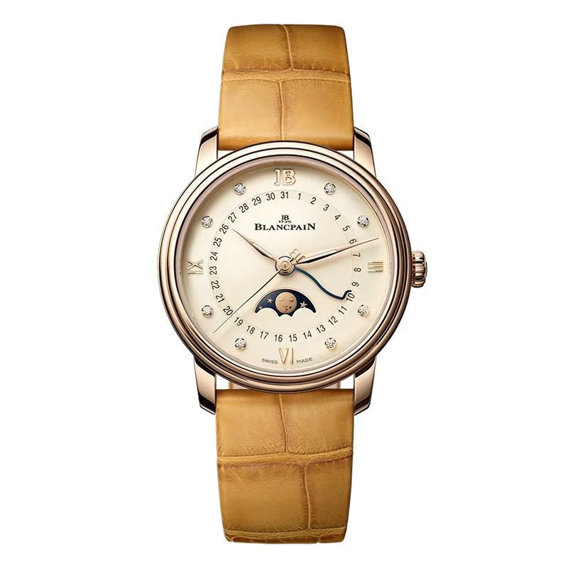 BLANCPAIN VILLERET QUANTIEME PHASES DE LUNE ブランパン ヴィルレ デイト ムーンフェイズ  6126N-3687-55B