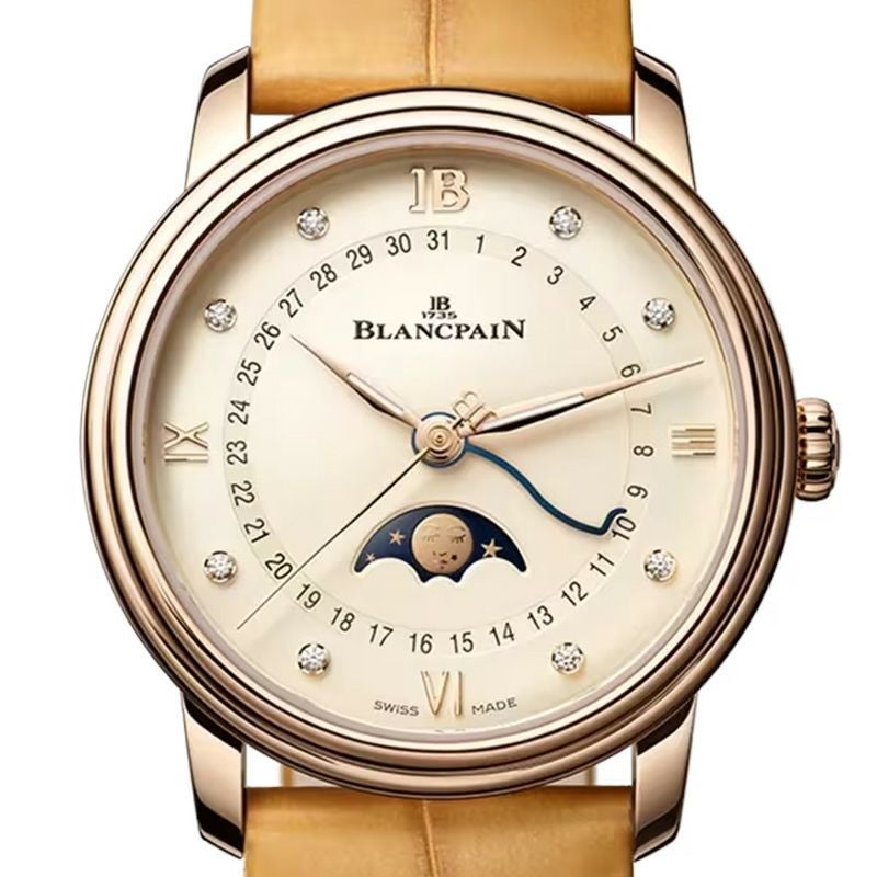 BLANCPAIN VILLERET QUANTIEME PHASES DE LUNE ブランパン ヴィルレ デイト ムーンフェイズ  6126N-3687-55B