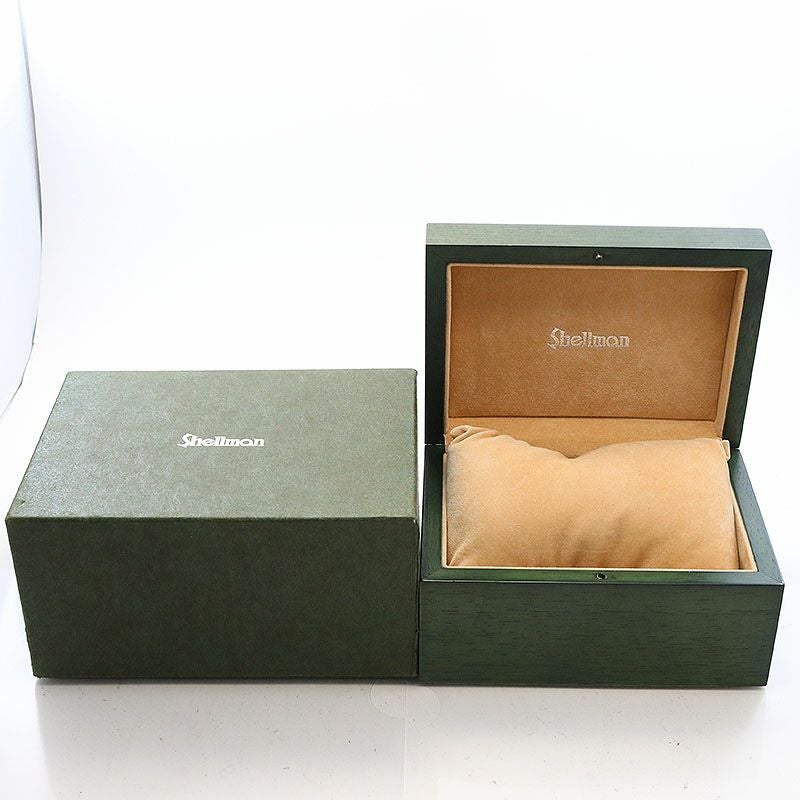 【中古】SHELLMAN WORLD TIME MINUTE REPEATER CLOISONNE DIAL シェルマン ワールドタイム ミニッツリピーター クロワゾネダイヤル 6880-T003699TA