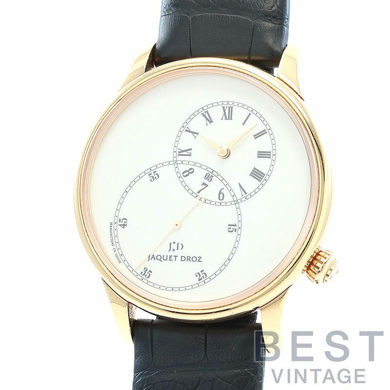 ジャケドロー 【JAQUET DROZ】 プティウール ミニット 35MM アイボリーエナメル J005003200 レディース アイボリー K18レッドゴールド 腕時計 時計 PETITE HEURE MINUTE 35MM IVORY ENAMEL IVORY K18RG JD【中古】 中古】JAQUET DROZ PETITE HEURE MINUTE 35MM IVORY ENAMEL ジャケ