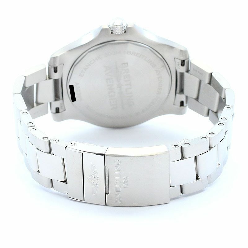 【中古】BREITLING AVENGER AUTOMATIC GMT 45 ブライトリング アベンジャー オートマチック GMT 45 A32395101C1A1