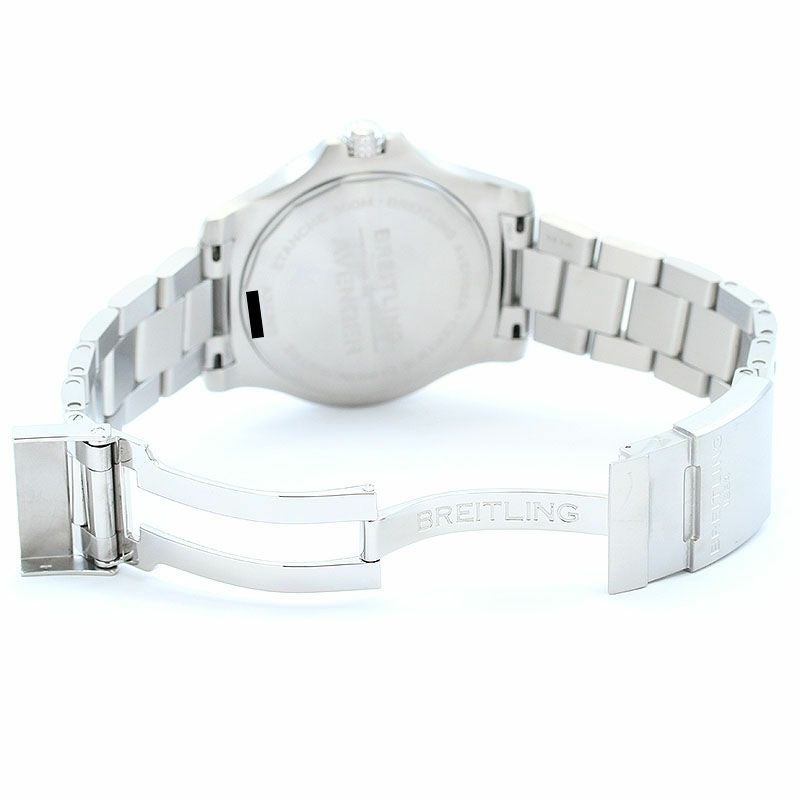 【中古】BREITLING AVENGER AUTOMATIC GMT 45 ブライトリング アベンジャー オートマチック GMT 45 A32395101C1A1