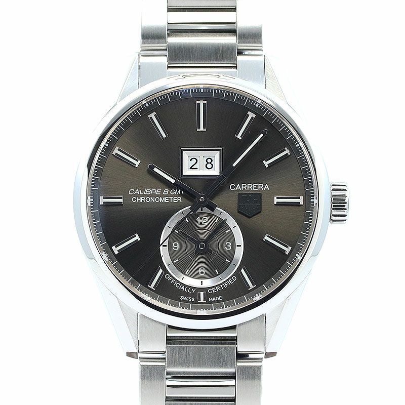中古】TAG HEUER CARRERA GRANDE DATE GMT CALIBRE 8 タグ・ホイヤー