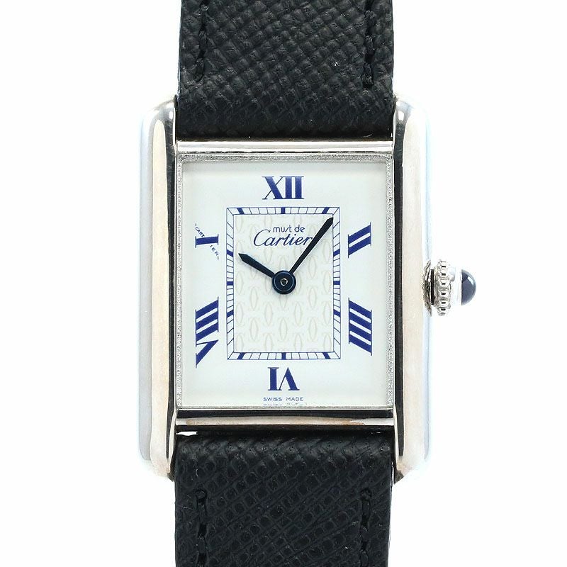 【中古】CARTIER MUST TANK SMALL MODEL カルティエ マストタンク SM W1014054